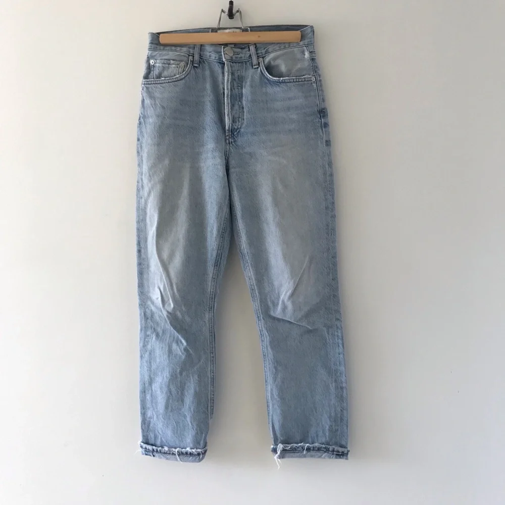 AGOLDE Riley High Rise Straight Crop - Picture 3 of 5